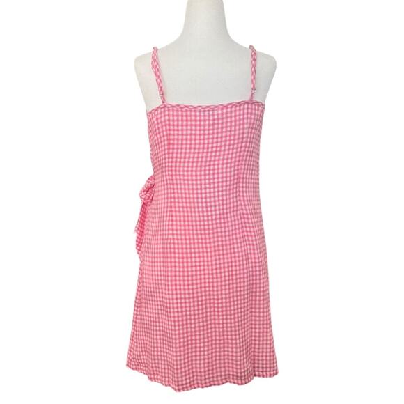 Rails Malia Plaid Gingham Spaghetti Strap Mini Dress Size S - Picture 2 of 14